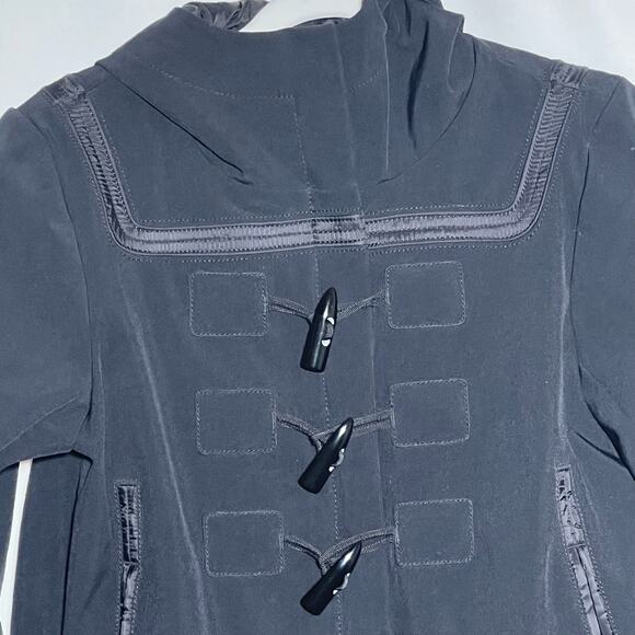 Lululemon Paddington Soft Shell Duffle Winter Coat Black Womens Size 6 - Picture 4 of 11